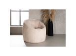 Livetastic , Beige , Textil , 77x72x80 cm ,