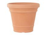 Siena Garden , Terracotta , Kunststoff , rund , 56.2 cm , Dekoration, Blumen & Blumentöpfe, Übertöpfe