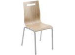 Mid.you , Eichefarben , Holz, Metall , Eiche , furniert , 48x87x55 cm , stapelbar, abwischbar ,