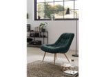 Livetastic , Grün, Naturfarben , Textil , 76x85.6x85.6 cm , Wohnzimmer, Sessel, Relaxsessel