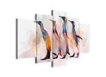 artgeist , Mehrfarbig , Textil, Holzwerkstoff , rechteckig , 100x50x1.2 cm , Keilrahmen , Dekoration, Bilder & Rahmen, Bilder, Tier Bilder