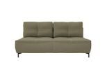Mid.you , Olivgrün , Textil , Füllung: Faserbällchen, Schaumstoffflocken , 197x94x96 cm , Oeko-Tex® Standard 100, Made in EU , Schlafen auf Sitzhöhe, Rücken echt ,