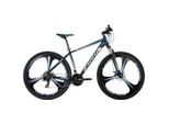 KS Cycling , Blau, Schwarz , Metall , 139x76x21 cm , Freizeit, Fahrräder & Zubehör, Mountainbikes