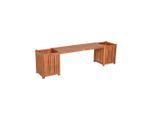 Möbelix , Braun , Holz , Akazie , massiv , 150x40x30 cm , Abstellfläche, abwischbar , Gartenmöbel, Gartenbänke