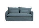 Livetastic , Blau , Textil , Füllung: Schaumstoff, Polyester,Polyester , 195x82x98 cm , Made in EU , Rücken echt ,