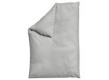Schlafgut , Hellgrau , Textil , Uni , 135-140x200 cm , Textiles Vertrauen - Oeko-Tex®, AZO-frei, Bsci, Oeko-Tex® Standard 100 , pflegeleicht, atmungsaktiv, bügelleicht, schadstoffgeprüft, weiche und anschmiegsame Oberfläche, dicht gewebtes Garn , Heimtextilien, Schlaftextilien, Bettwäsche, Satin Bettwäsche