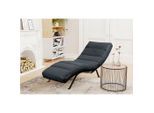 Livetastic , Dunkelblau , Leder , Echtleder , Semi-Anilinleder , 65x65-95x171 cm , Made in EU , Fußauswahl, Lederauswahl, Relaxfunktion, Rücken echt , Wohnzimmer, Sofas & Couches, Relaxliegen & Récamièren, Relaxliegen