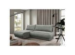 Mid.you , Grau , Textil , Füllung: Schaumstoff , L-Form , 277x179 cm , Made in EU , Bettkasten erhältlich, Bettfunktion erhältlich , Wohnzimmer, Sofas & Couches, Wohnlandschaften, Ecksofas