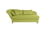 Max Winzer , Hellgrün , Textil , Buche , Uni , Füllung: Schaumstoff , 88x82x190 cm , Goldenes M, Made in Europe , Rücken echt, Armteil links , Wohnzimmer, Sofas & Couches, Relaxliegen & Récamièren, Récamièren & Ottomanen