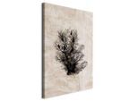 artgeist , Schwarz, Beige , Textil, Holzwerkstoff , rechteckig , 40x60x1.2 cm , Keilrahmen , Dekoration, Bilder & Rahmen, Bilder, Abstrakte Bilder