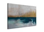 artgeist , Blau, Goldfarben , Holz, Textil , Kiefer , rechteckig , 120x80x1.2 cm , Keilrahmen , Dekoration, Bilder & Rahmen, Bilder, Leinwandbilder