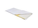 FAN , Weiß , Textil , 180x200 cm , Oeko-Tex® Standard 100 , für Hausstauballergiker geeignet, bessere Druckentlastung durch Noppenstruktur, Fixierbänder an den Ecken ,