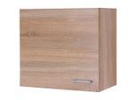 Möbelix , Weiß, Sonoma Eiche , Holzwerkstoff , 1 Fächer , einzeln stellbar , 60x54.8x32 cm , Made in Germany , individuell planbar, Zusatzausstattung erhältlich, hängend , Küche, Küchenblöcke, Küchenschränke, Küchenoberschränke