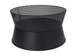 Möbelix , Schwarz , Metall , rund , 31.5 cm , Freizeit im Garten, Gartenaccessoires, Feuerschalen