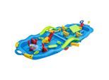 Bunino , Blau, Hellgrün , Kunststoff , 21.5x66.5x51 cm , Spielwaren, Outdoorspielzeug, Sand- & Wasserspielzeug, Wasserbahnen