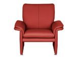 Livetastic , Rot , Leder , Echtleder , Rindleder , 93x90x88 cm , Made in EU , Lederauswahl ,