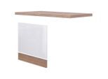 FlexWell , Sonoma Eiche, Weiß Hochglanz , Holzwerkstoff , 110x86x60 cm , Made in Germany ,