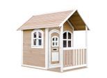 Ambia Garden , Braun, Weiß , Holz , Zeder , 137x178x191 cm , Fsc, EN 71 , Spielwaren, Outdoorspielzeug, Spielhäuser