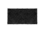 Luca Bessoni , Anthrazit , Textil , Uni , rechteckig , 160x230 cm , in verschiedenen Größen erhältlich , Teppiche & Böden, Teppiche, Hochflorteppiche