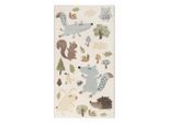Sigikid , Mehrfarbig , Textil , Tier , rechteckig , 80x150 cm , Textiles Vertrauen - Oeko-Tex®, Hohenstein, AZO-frei, Oeko-Tex® Standard 100 , für Fußbodenheizung geeignet, in verschiedenen Größen erhältlich, Fasern thermofixiert (heatset), lichtunempfindlich, pflegeleicht, strapazierfähig, leicht zusammenrollbar , Teppiche & Böden, Teppiche, Kinderteppiche