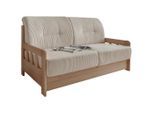 Livetastic , Naturfarben, Beige , Textil , Kiefer , massiv , Uni , 154x88x90 cm , Made in EU , einzeln ausziehbar ,