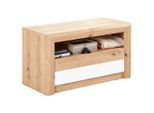 James Wood , Weiß, Eichefarben , 1 Schublade(n) Schubladen , 84x47x41 cm ,