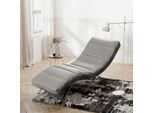 Livetastic , Dunkelgrau , Textil , 65x65-95x171 cm , Made in EU , Relaxfunktion, Rücken echt ,