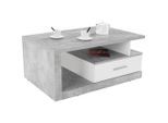 Möbelix , Grau, Weiß , Holzwerkstoff , 2 Schublade(n) Schubladen , rechteckig , 110x45x67 cm ,
