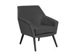 Max Winzer , Anthrazit, Schwarz , Textil , Buche , 67x81x71 cm , Goldenes M, Made in Europe ,