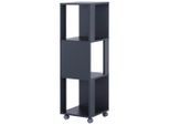 Möbelix , Anthrazit , Holzwerkstoff , 34x111x34 cm , Kleinmöbel, Regale, Bücherregale