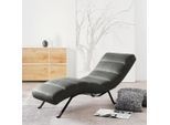 Livetastic , Dunkelgrau , Textil , 65x65x171 cm , Made in EU , Relaxfunktion, Rücken echt ,
