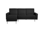 Max Winzer , Schwarz , Textil , Füllung: Polyetherschaumkern , 230x152 cm , Goldenes M, Made in Europe , Schlafen auf Sitzhöhe, Rücken echt, Armteil links, Armteil rechts ,