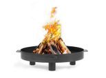 Möbelix , Schwarz , Metall , rund , 20 cm , Tragegriffe , Freizeit im Garten, Gartenaccessoires, Feuerschalen