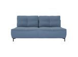Mid.you , Blau , Textil , Füllung: Faserbällchen, Schaumstoffflocken , 197x94x96 cm , Oeko-Tex® Standard 100, Made in EU , Schlafen auf Sitzhöhe, Rücken echt ,