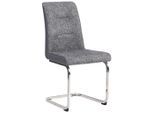 Möbelix , Grau , Metall, Textil , 48x95x60 cm , Esszimmer, Esszimmerstühle, Polsterstühle
