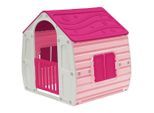 Bunino , Pink, Hellrosa , Kunststoff , 90x109x102 cm , TÜV-geprüft , Spielwaren, Outdoorspielzeug, Spielhäuser