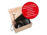 Möbelix , Schwarz , Metall , 19 cm , Freizeit im Garten, Griller, Dutch Oven