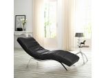Livetastic , Schwarz , Leder , Echtleder , Rindleder , 65x65-95x171 cm , Made in EU , Fußauswahl, Lederauswahl, Relaxfunktion, Rücken echt ,