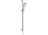 Hansgrohe , Weiß, Chromfarben , 12.8x95.9x23.5 cm , Badezimmer, Duschen, Brausegarnituren