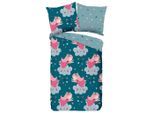Möbelix , Blau, Petrol , Textil , Prinzessin , 135x200 cm , atmungsaktiv , Kinder- & Jugendzimmer, Kinderbettwäsche