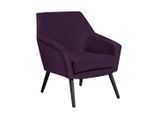 Max Winzer , Lila, Schwarz , Textil , Buche , 67x81x71 cm , Goldenes M, Made in Europe ,