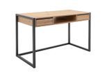 Mid.you , Eichefarben , Holzwerkstoff , 2 Schublade(n) Schubladen , 120x60x75 cm , Büromöbel, Schreibtische, Schreibtische