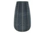 Luca Bessoni , Schwarz , Metall, Kunststoff , Abstraktes , rund , 70 cm , Plastikeinsatz , Dekoration, Blumen & Blumentöpfe, Übertöpfe