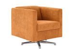 Looks by W.Joop , Orange , Textil , Uni , 72x71x75 cm , Made in EU , Wohnzimmer, Sessel