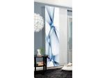 Möbelix , Blau , Textil , Abstraktes , 60x245 cm , mit Beschwerungsstab, mit Paneelwagen , Heimtextilien, Vorhänge, Fertigvorhänge, Flächenvorhänge