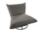 Livetastic , Grau , Textil , 100x78x96 cm , Wohnzimmer, Sessel, Relaxsessel
