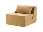 P & B , Gelb , Textil , Füllung: Schaumstoff , 82x64x95 cm , Bsci , Wohnzimmer, Sofas & Couches, Sofas, Weitere Sofas, Modulare Sofas