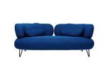 Kare-Design , Blau , Textil , Füllung: Polyurethan (Pur) , 182x72x94 cm ,