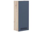 Luca Bessoni , Anthrazit , Holzwerkstoff , 2 Fächer , 30x70x23 cm , FSC MIX , hängend ,