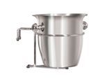 Gardenson , Edelstahlfarben , Metall , 5 l , 23x21x29 cm , Kochen & Essen, Tischkultur, Diverse Tischkultur